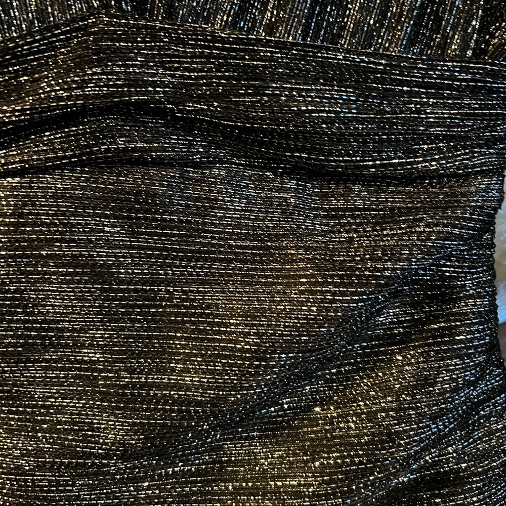 MAJE Metallic mini silver dress - Picture 2 of 4